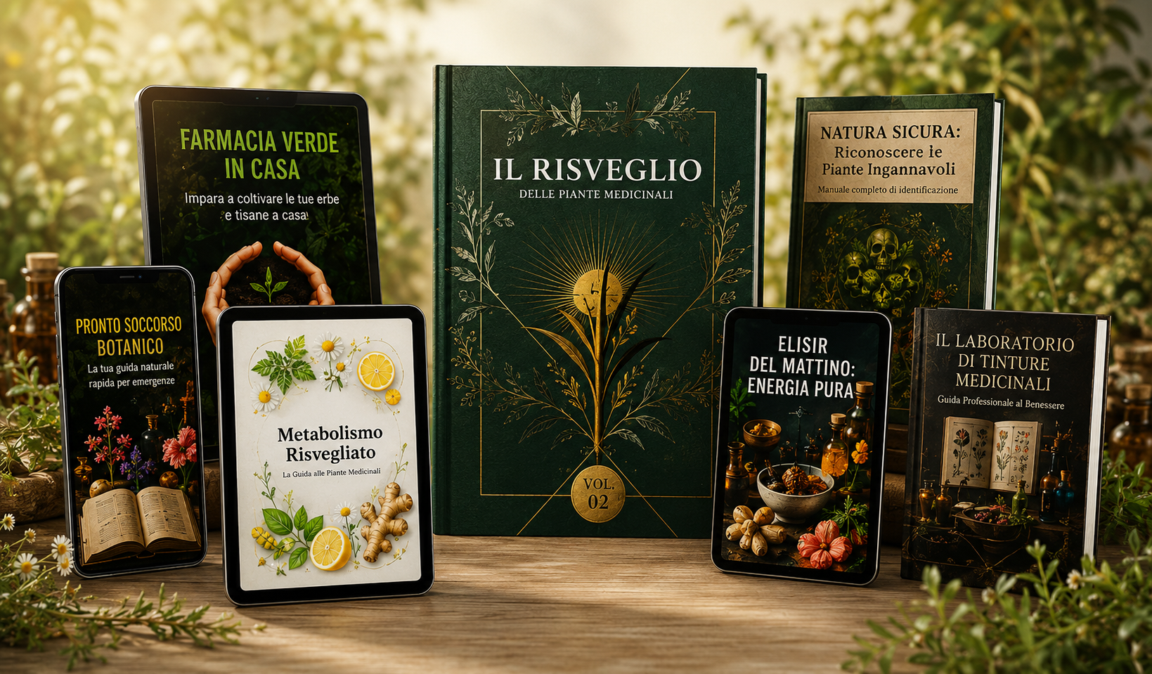 Collezione completa Il Risveglio Delle Piante Medicinali